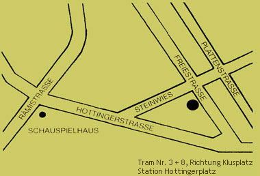 Anfahrtsplatz Gesangsschule Maria Baldauf